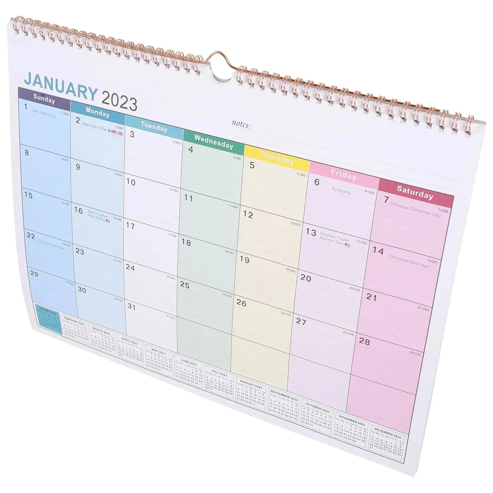 Home & Office Monthly Planner Calendar