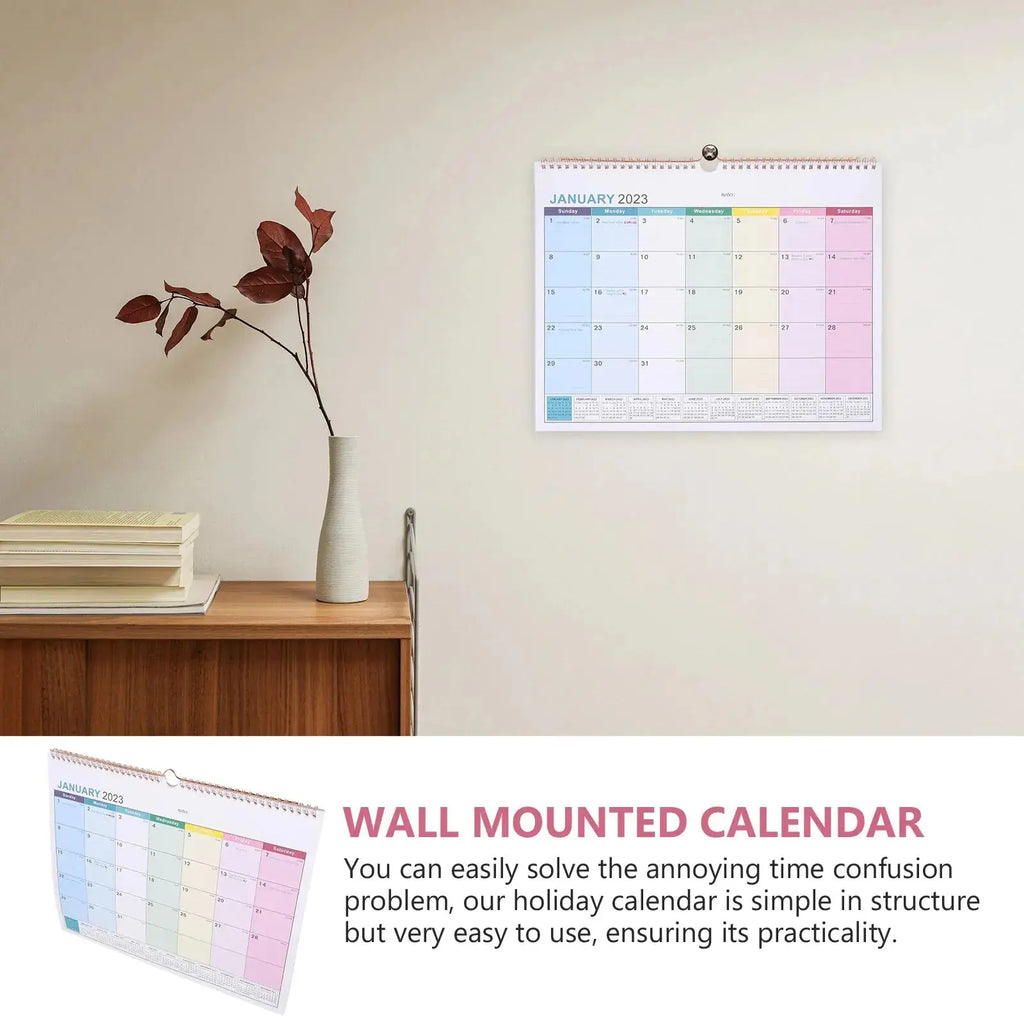 Home & Office Monthly Planner Calendar
