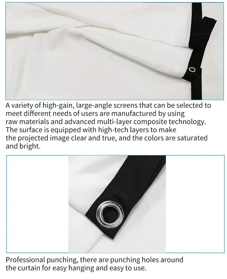 Home & Office Pop-Up Cinema Screen