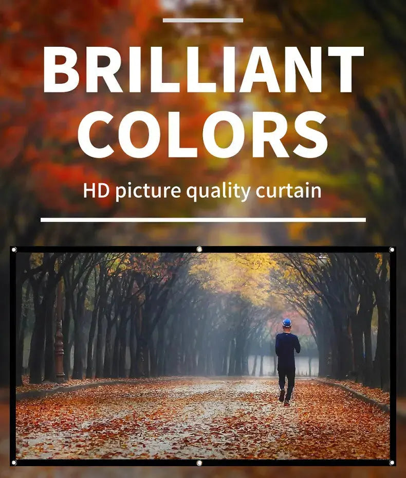Home & Office Pop-Up Cinema Screen