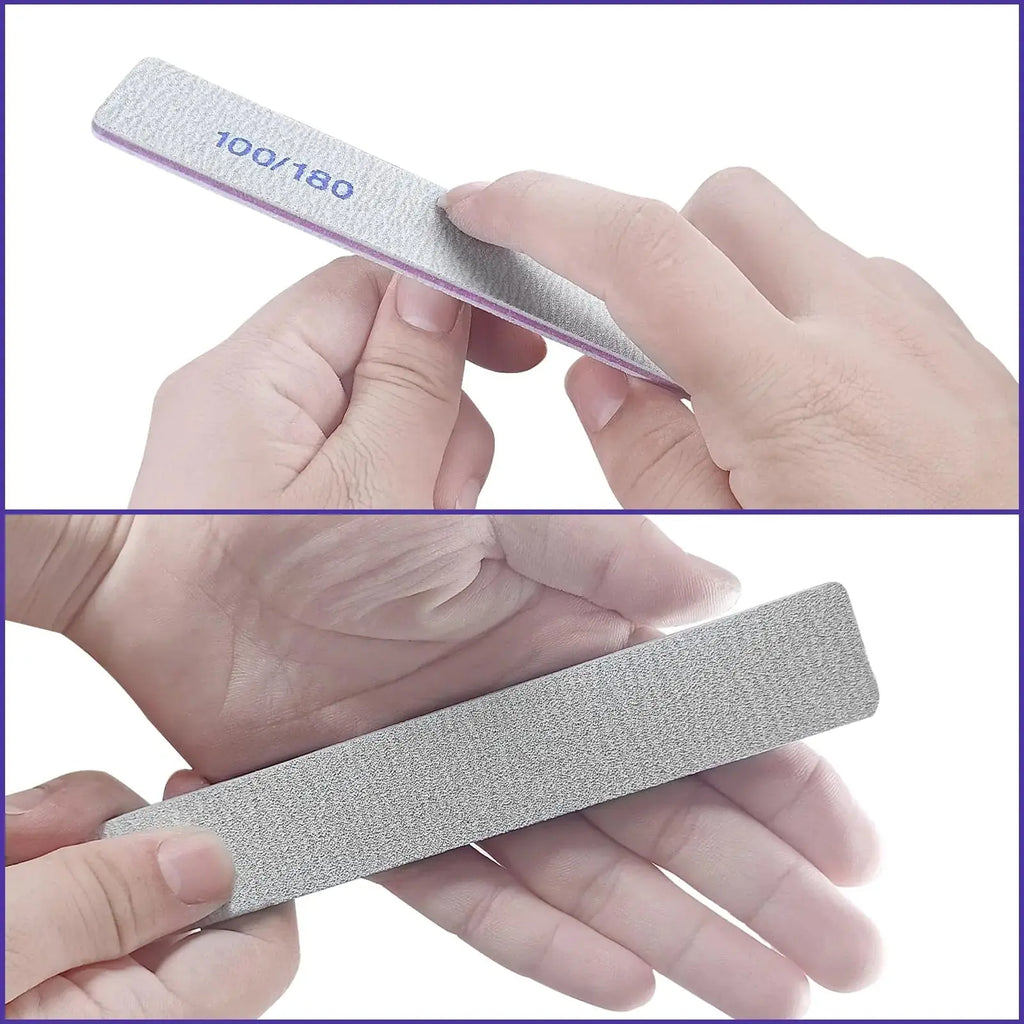 HomeyEra Nail Files Emery Boards Nail File for Natural & Acrylic Nails