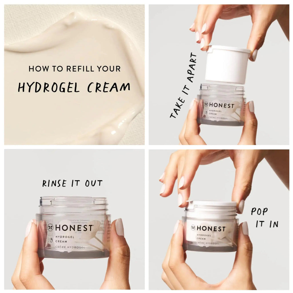 Honest Beauty Refill Pod for Hydrogel Cream |  Hydrogel Cream Container Refill