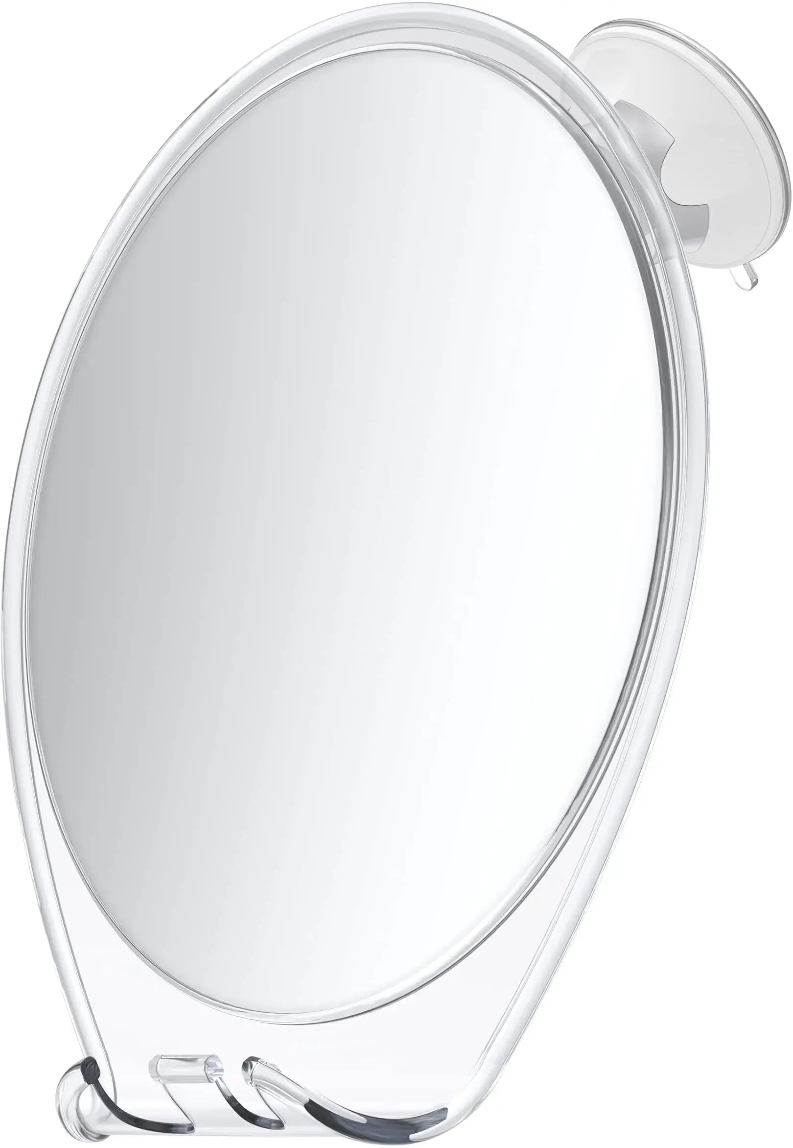 Honeybull Shower Mirror Fogless for Shaving - with Suction, Razor Holder for Shower & Swivel