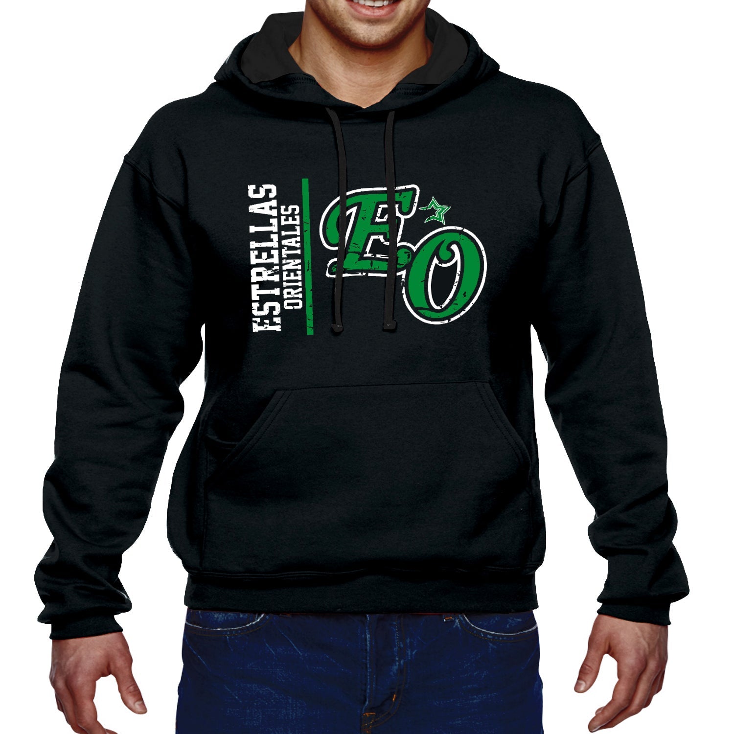 Dominican Baseball Team - Estrellas Orientales Vintage Design Hoodies