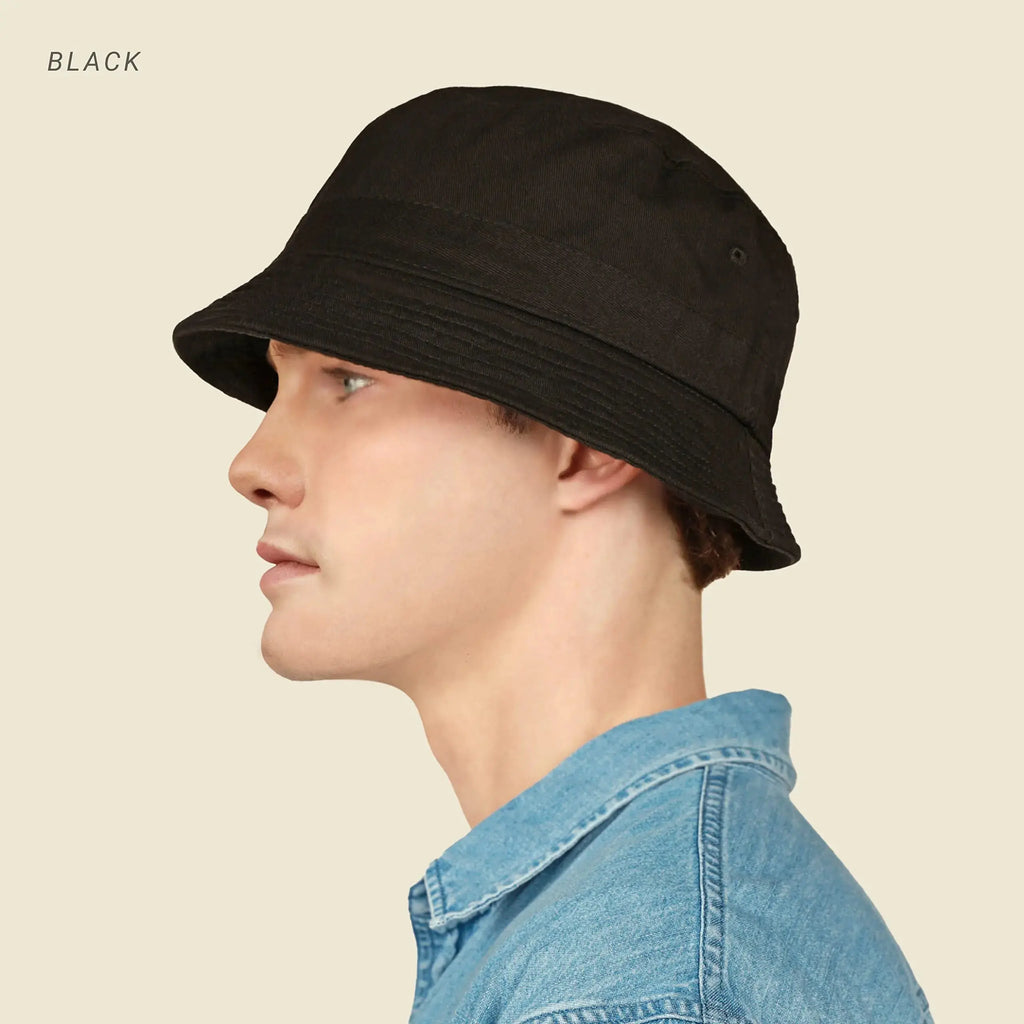 Hot Summer Bucket Hat - Trendy Cotton Sun Hat for Beach, Golf, Fishing Vacation Boonie for Men and Women