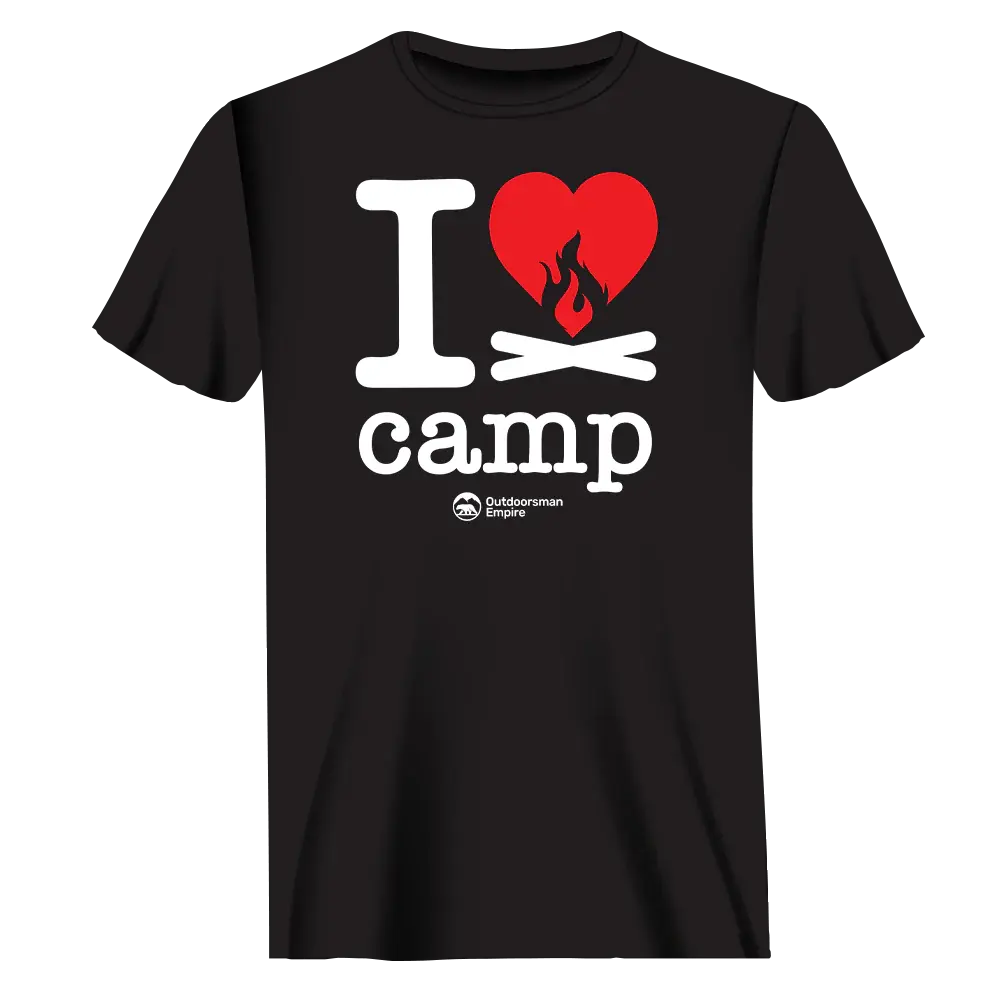 I Love Camp T-Shirt for Men
