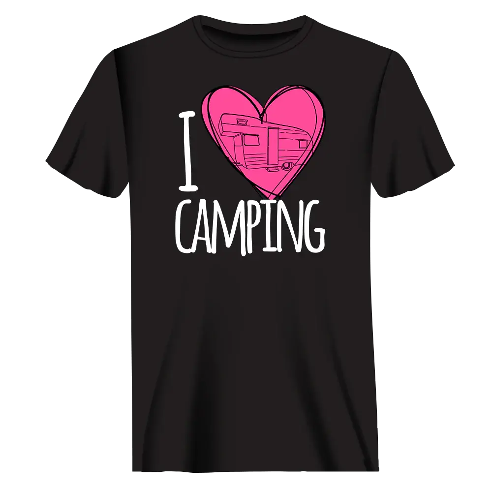 I Love Camping T-Shirt for Men