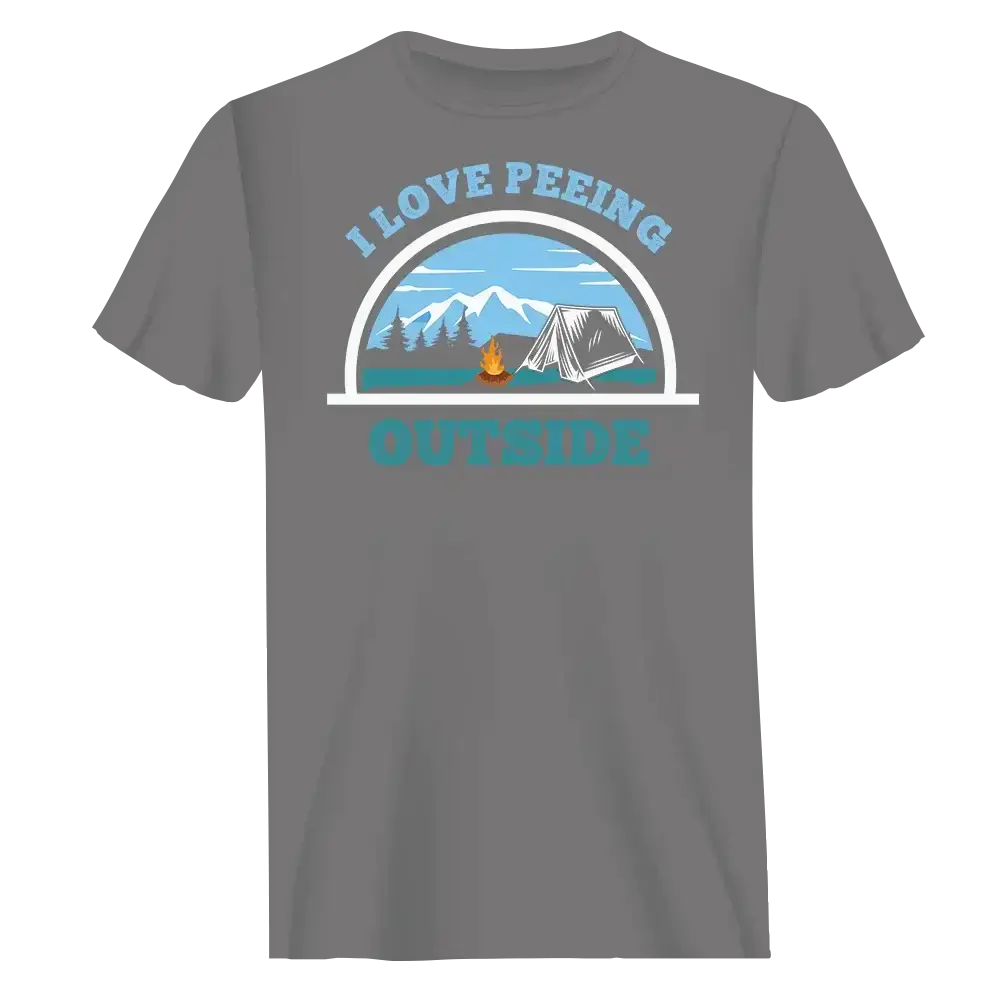 I Love Peeing Outside T-Shirt for Men