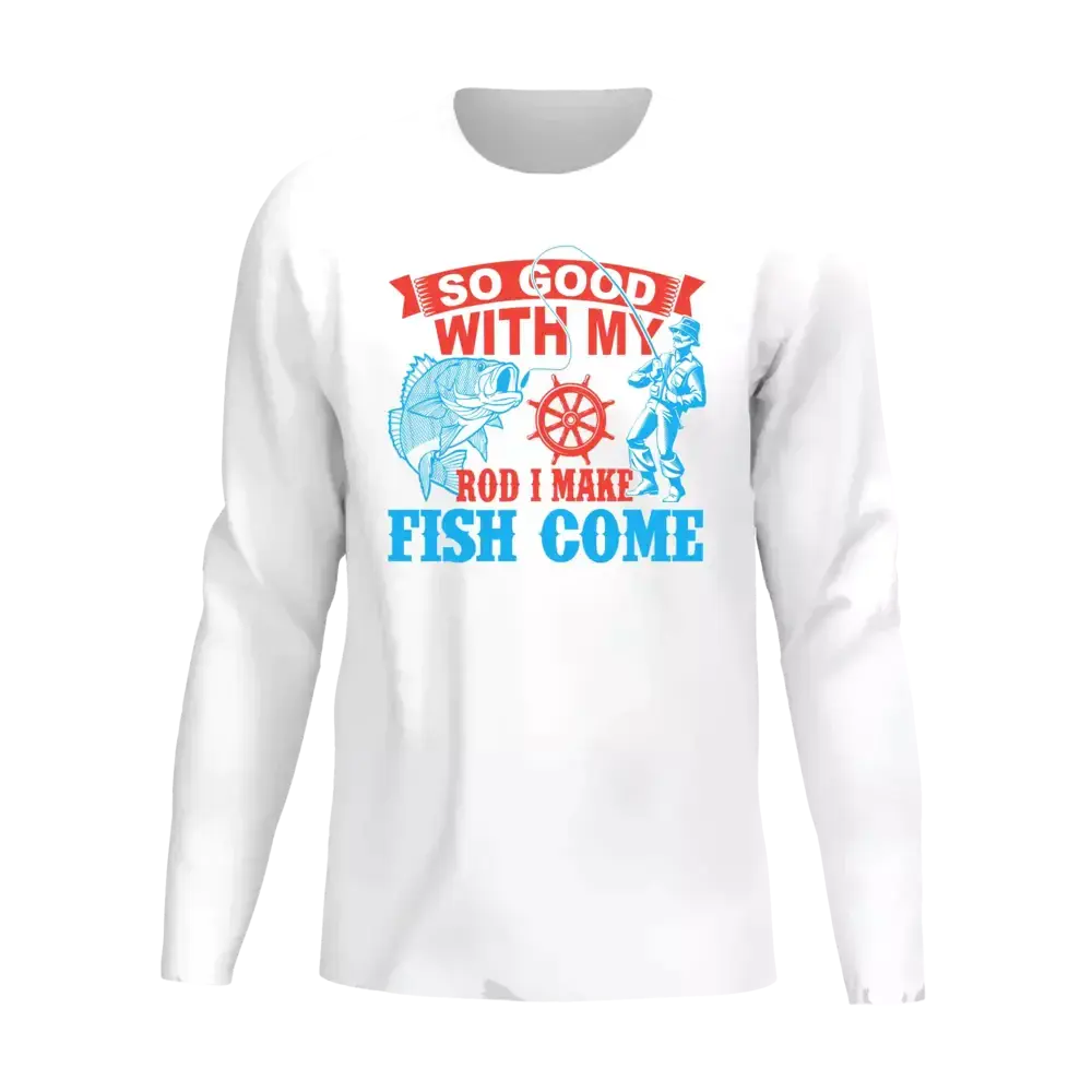 I Make Fish Come Men Long Sleeve Shirt