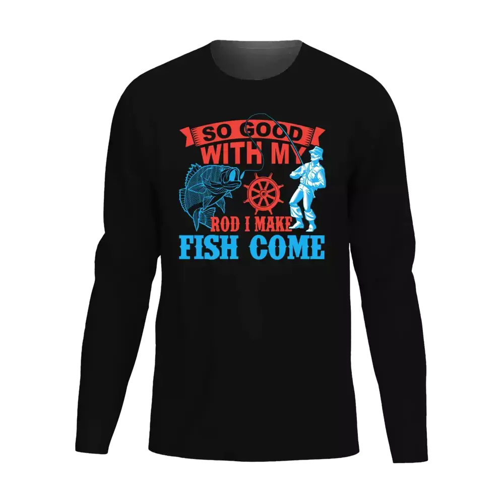 I Make Fish Come Men Long Sleeve Shirt