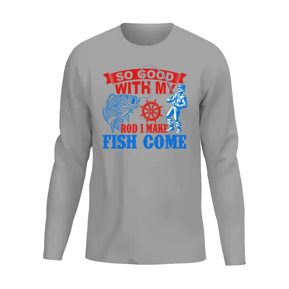 I Make Fish Come Men Long Sleeve Shirt