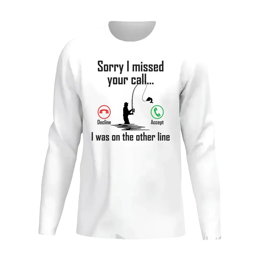 I Was On Another Line v2 Men Long Sleeve Shirt