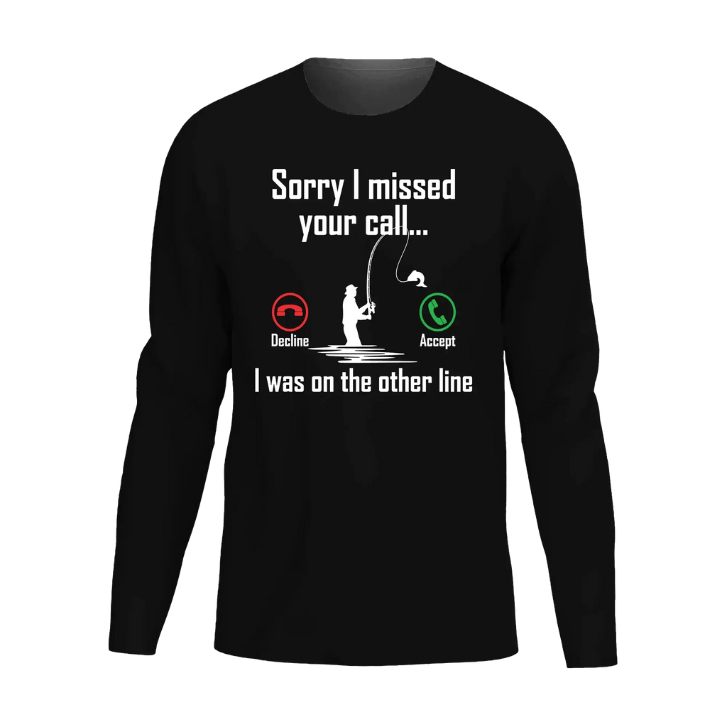 I Was On Another Line v2 Men Long Sleeve Shirt
