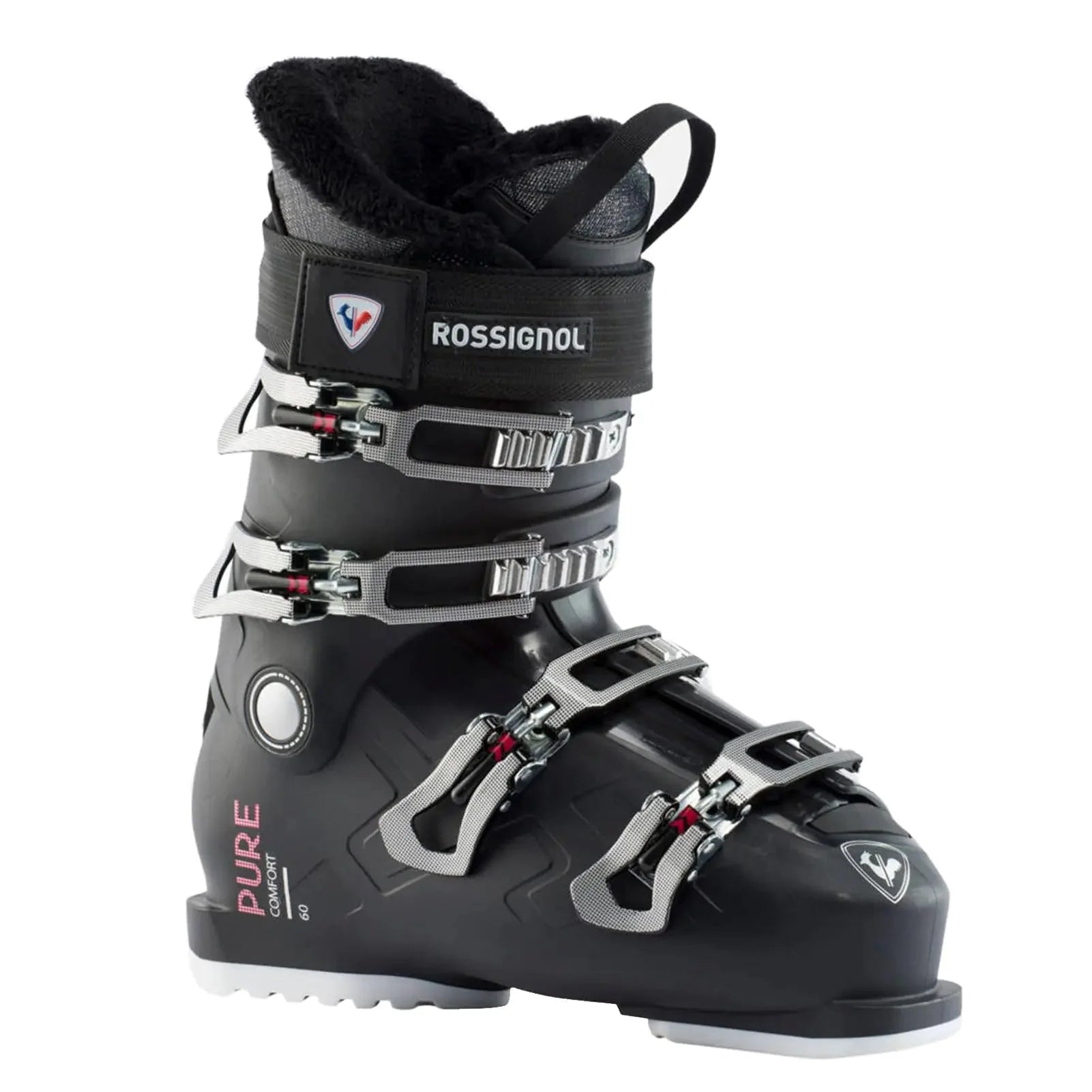 ROSSIGNOL Womens Pure Comfort 60 Durable Lightweight All-Mountain On Piste Snow Ski Boots 26.5