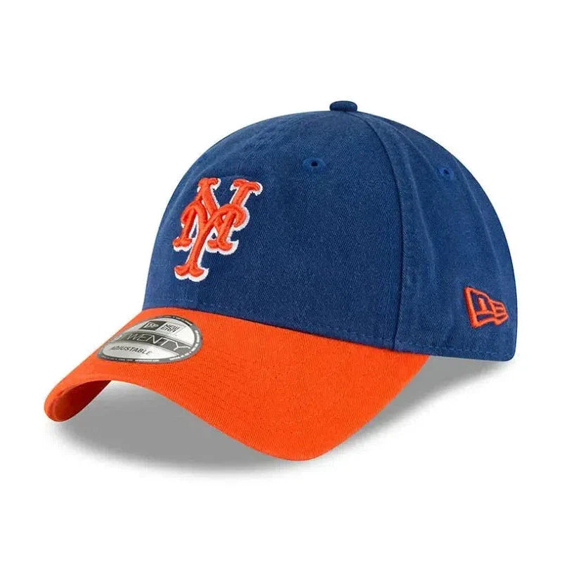 New York Mets New Era 9Twenty Dad Hat (blue orange 2 tone)