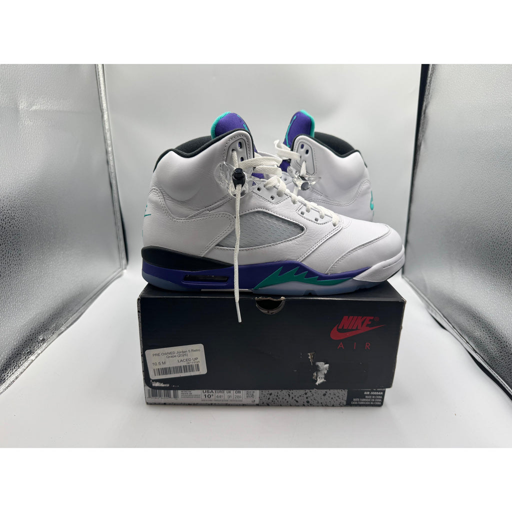 PRE OWNED Jordan 5 Retro Grape (2025)