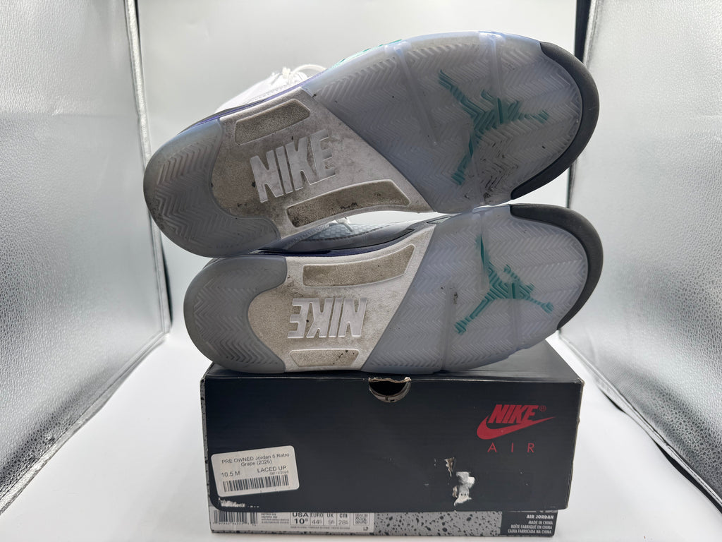 PRE OWNED Jordan 5 Retro Grape (2025)