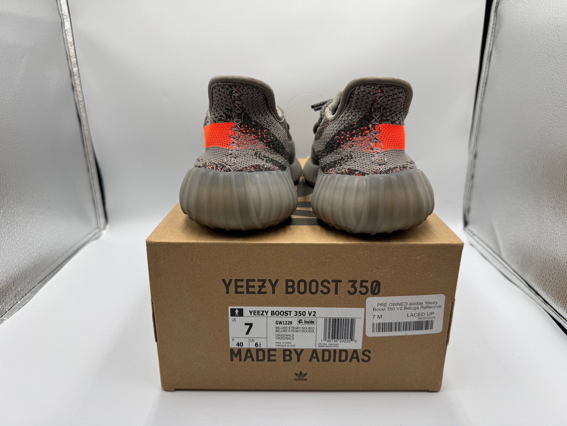 PRE OWNED adidas Yeezy Boost 350 V2 Beluga Reflective