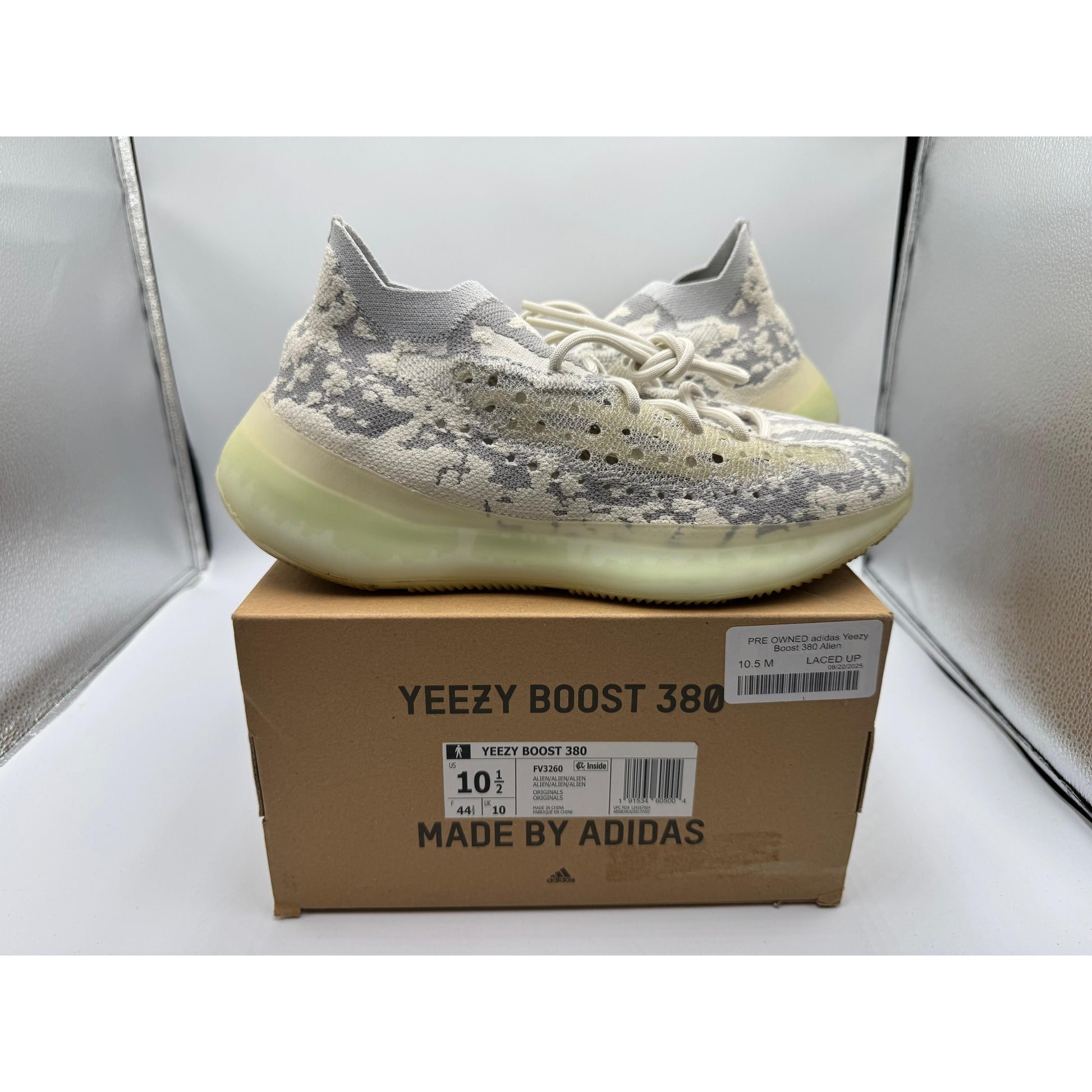 PRE OWNED adidas Yeezy Boost 380 Alien