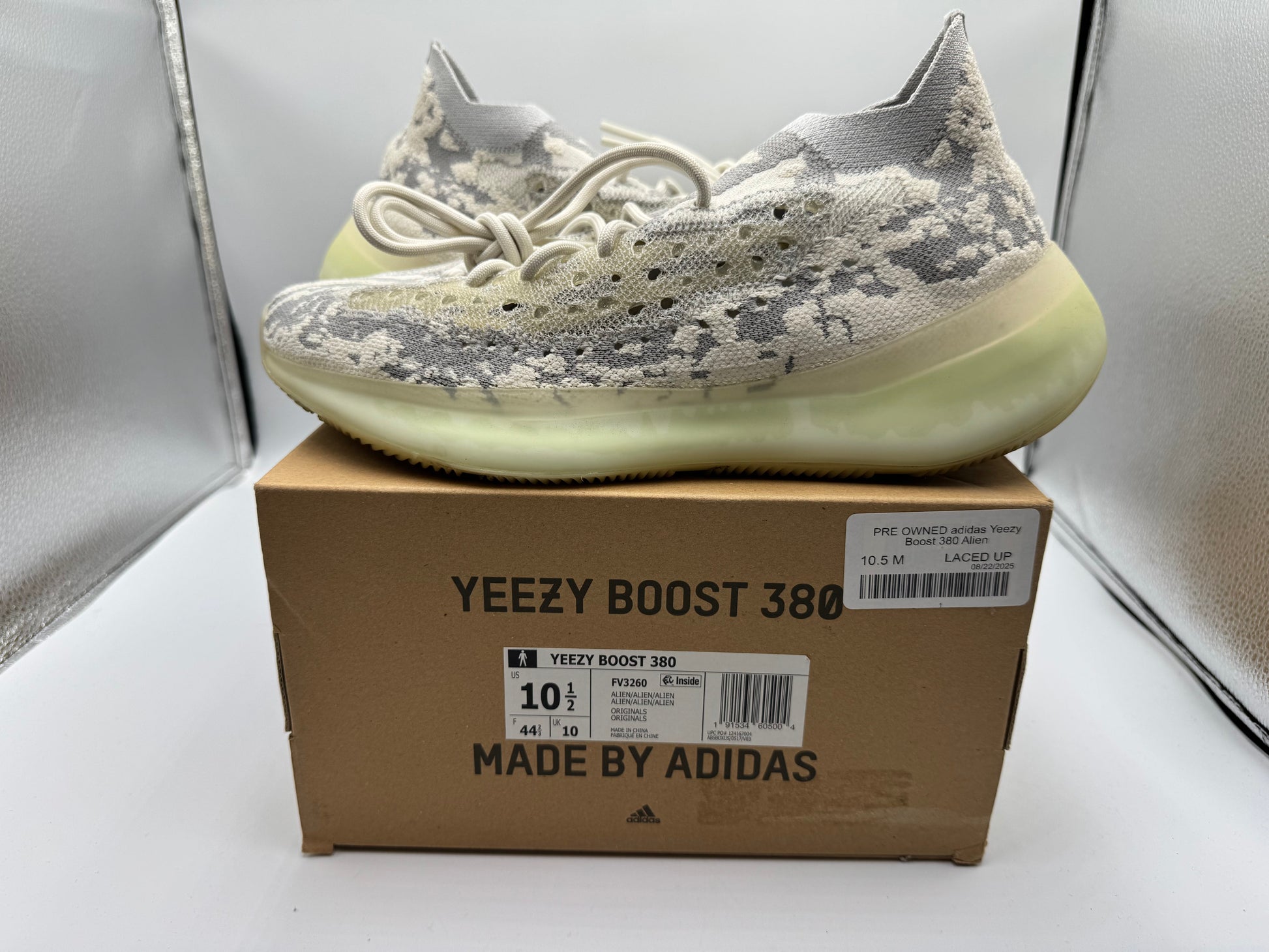 PRE OWNED adidas Yeezy Boost 380 Alien