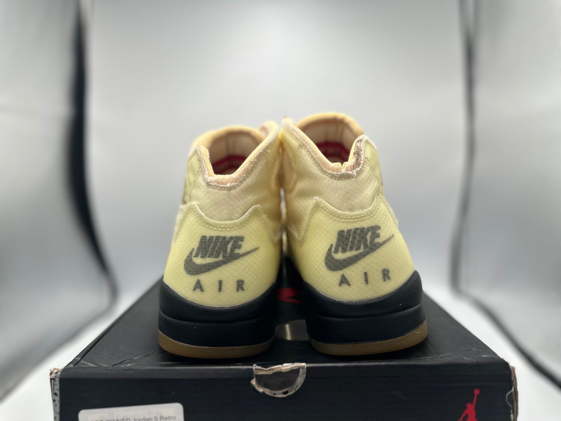 PRE OWNED Jordan 5 Retro Off-White Sail
