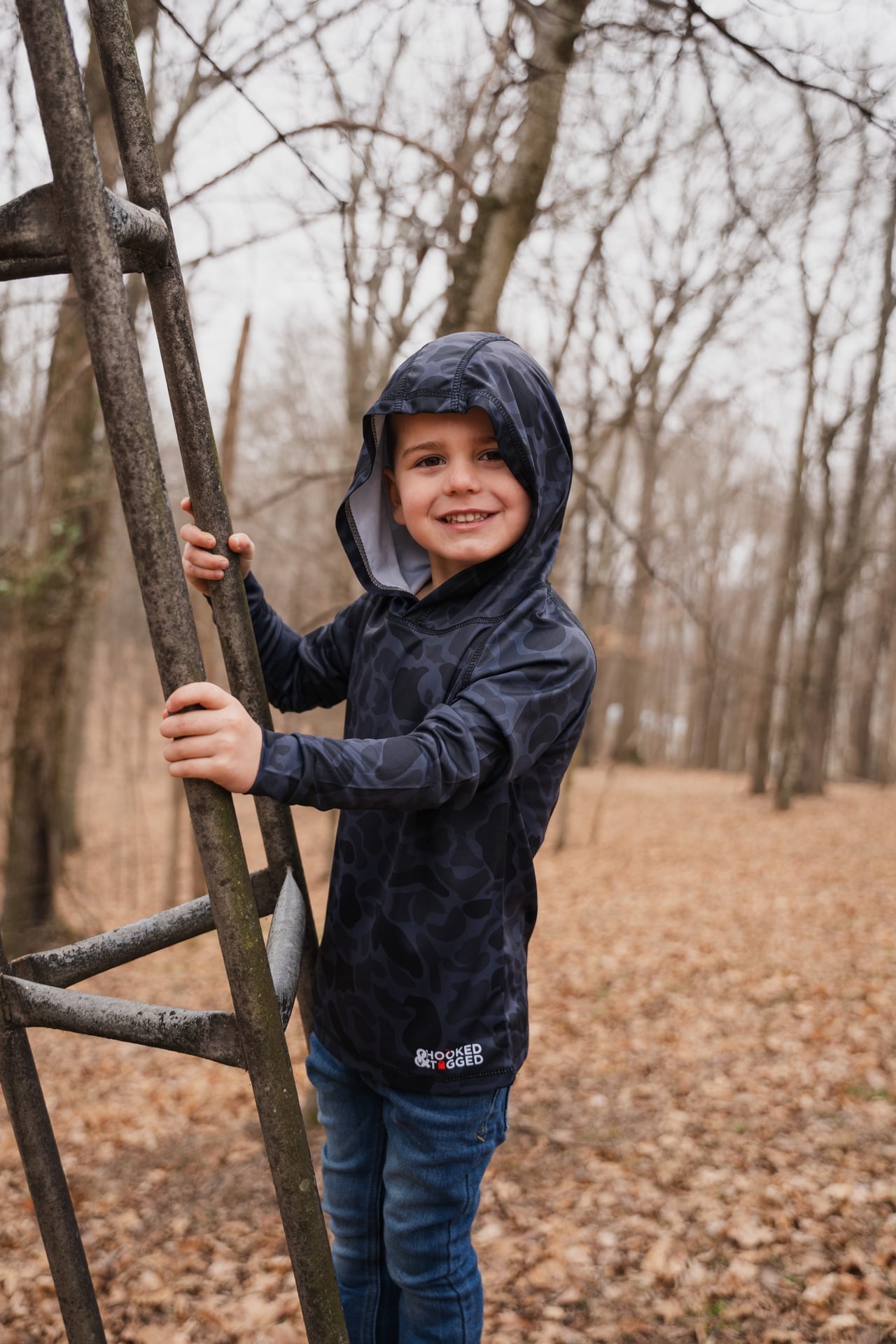 Toddler Old School Camo Performance Hoodies