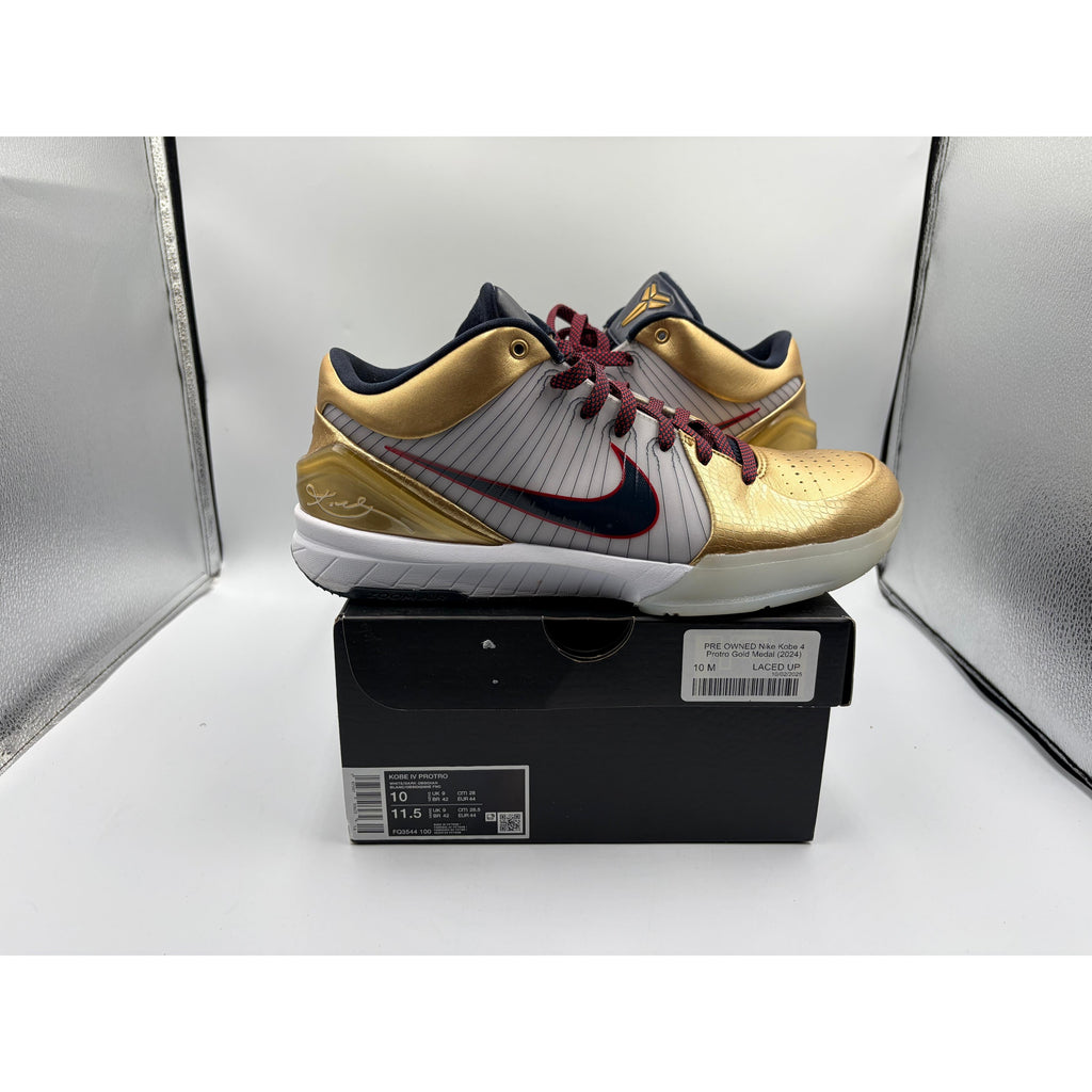 PRE OWNED Nike Kobe 4 Protro Gold Medal (2024)