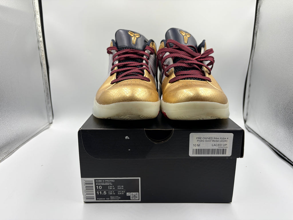 PRE OWNED Nike Kobe 4 Protro Gold Medal (2024)