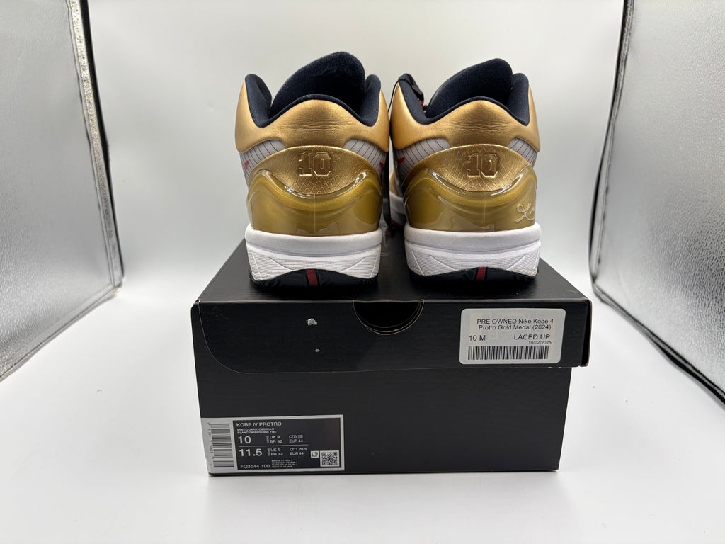 PRE OWNED Nike Kobe 4 Protro Gold Medal (2024)