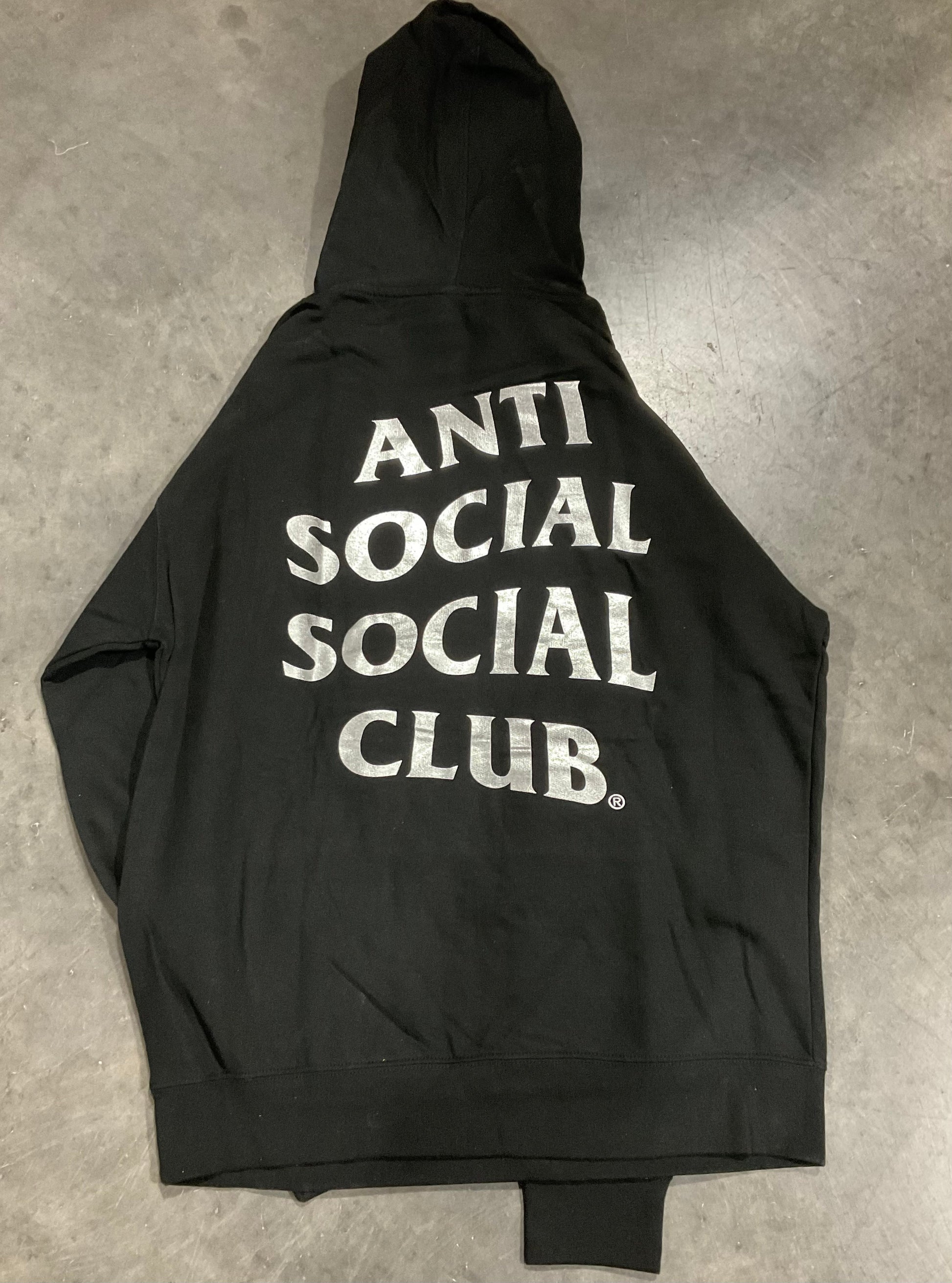Anti Social Social Club "I Miss You" Hoodie Black
