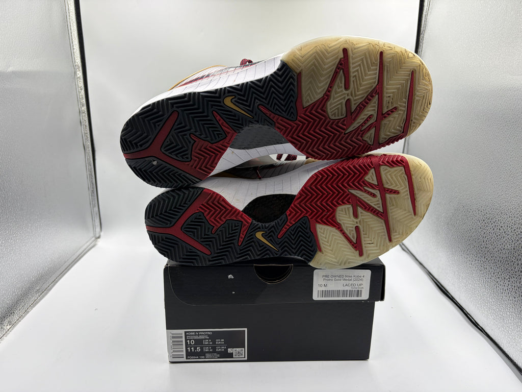 PRE OWNED Nike Kobe 4 Protro Gold Medal (2024)