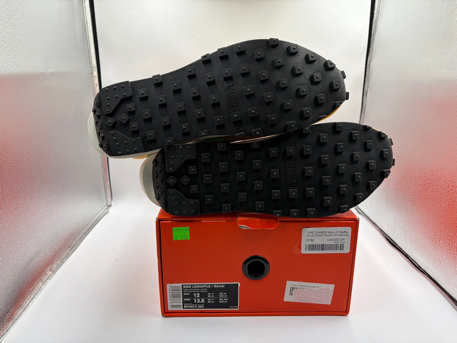 PRE OWNED Nike LD Waffle sacai Green Gusto Conditional