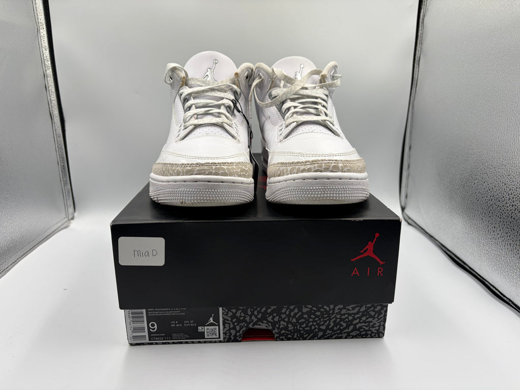 PRE OWNED Jordan 3 Retro Pure Money (2025)