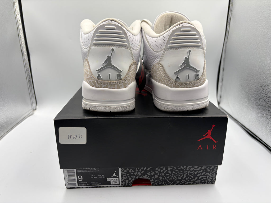 PRE OWNED Jordan 3 Retro Pure Money (2025)