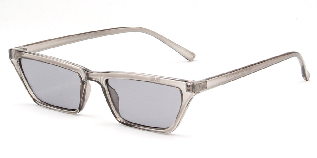 Slim Square Cat Eye Sunglasses Women Retro Vintage Style