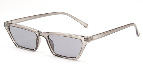 Slim Square Cat Eye Sunglasses Women Retro Vintage Style