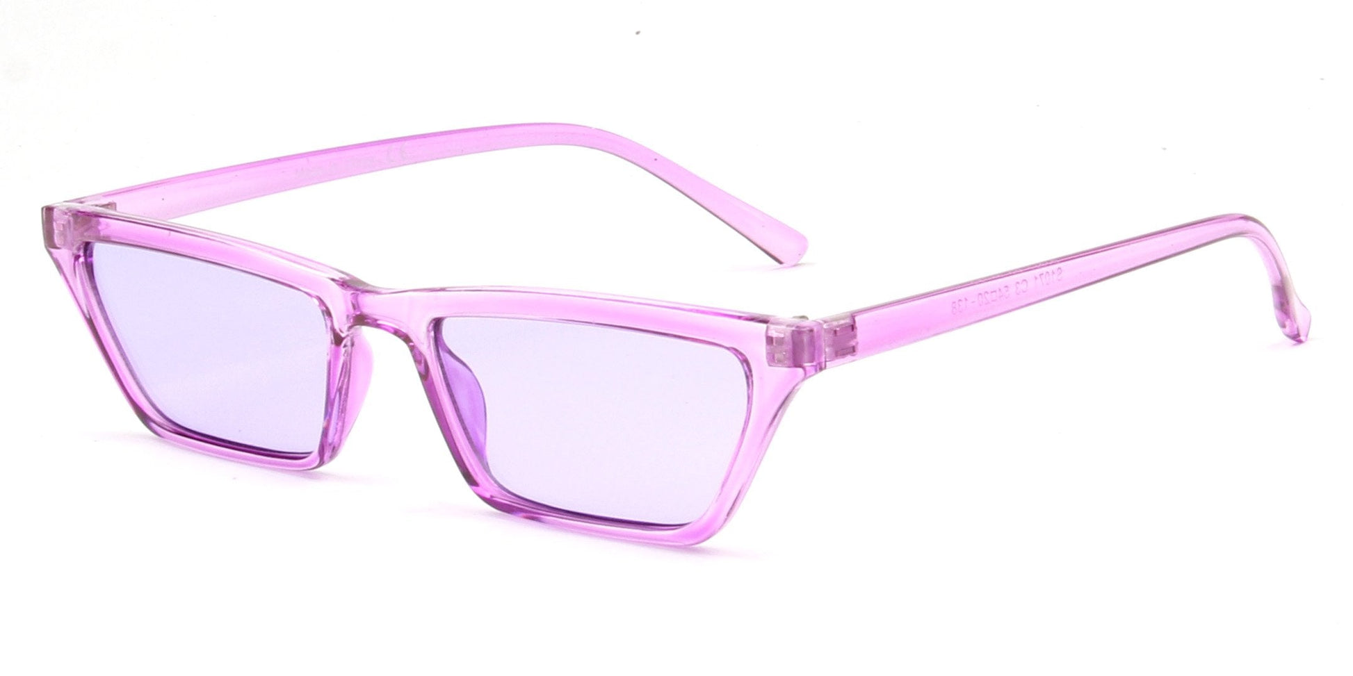 Slim Square Cat Eye Sunglasses Women Retro Vintage Style