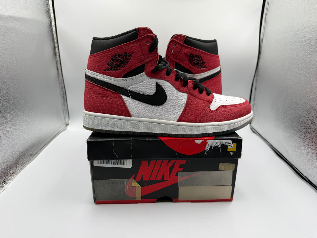PRE OWNED Jordan 1 Retro High Spider-Man Origin Story