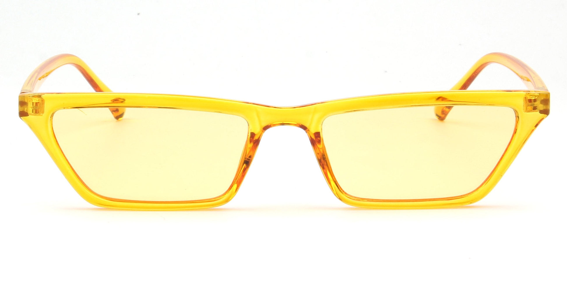 Slim Square Cat Eye Sunglasses Women Retro Vintage Style