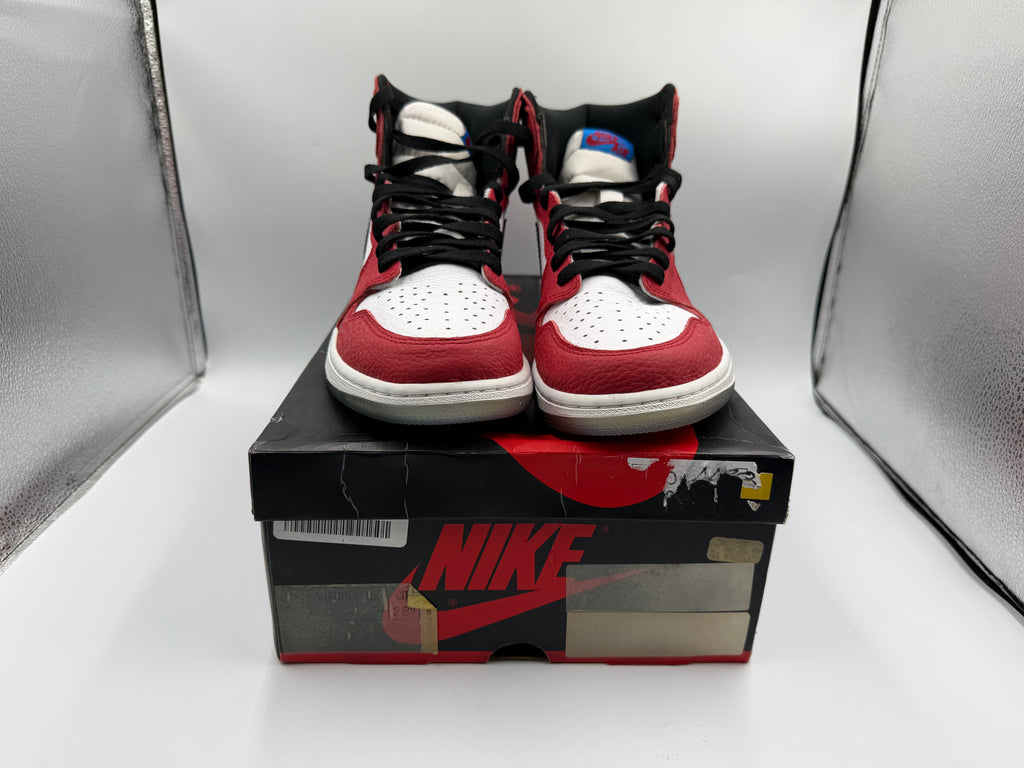PRE OWNED Jordan 1 Retro High Spider-Man Origin Story