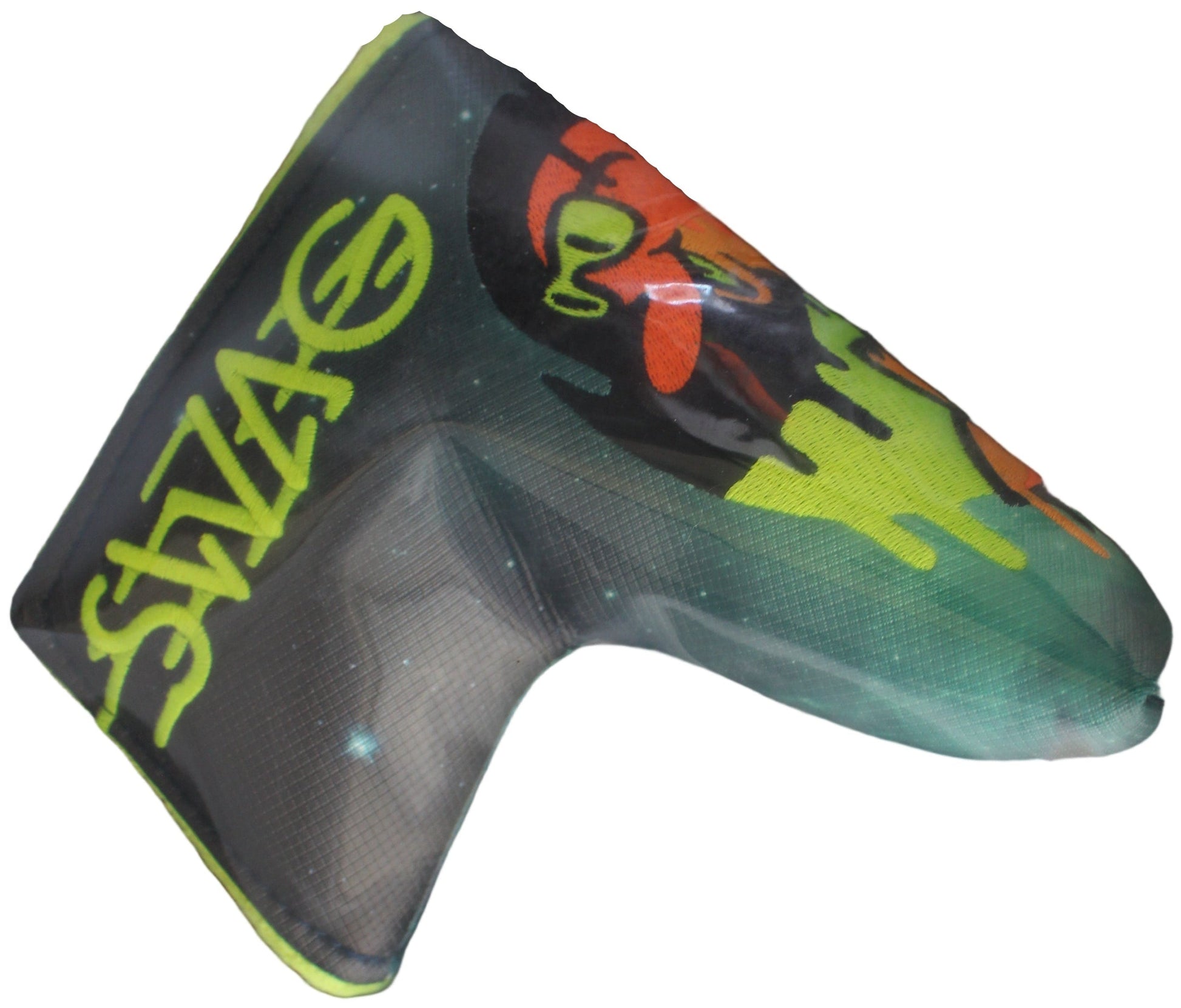 Swag Golf Melting Night Sky Flipper Neon Blade Putter Headcover *opened, no bag*