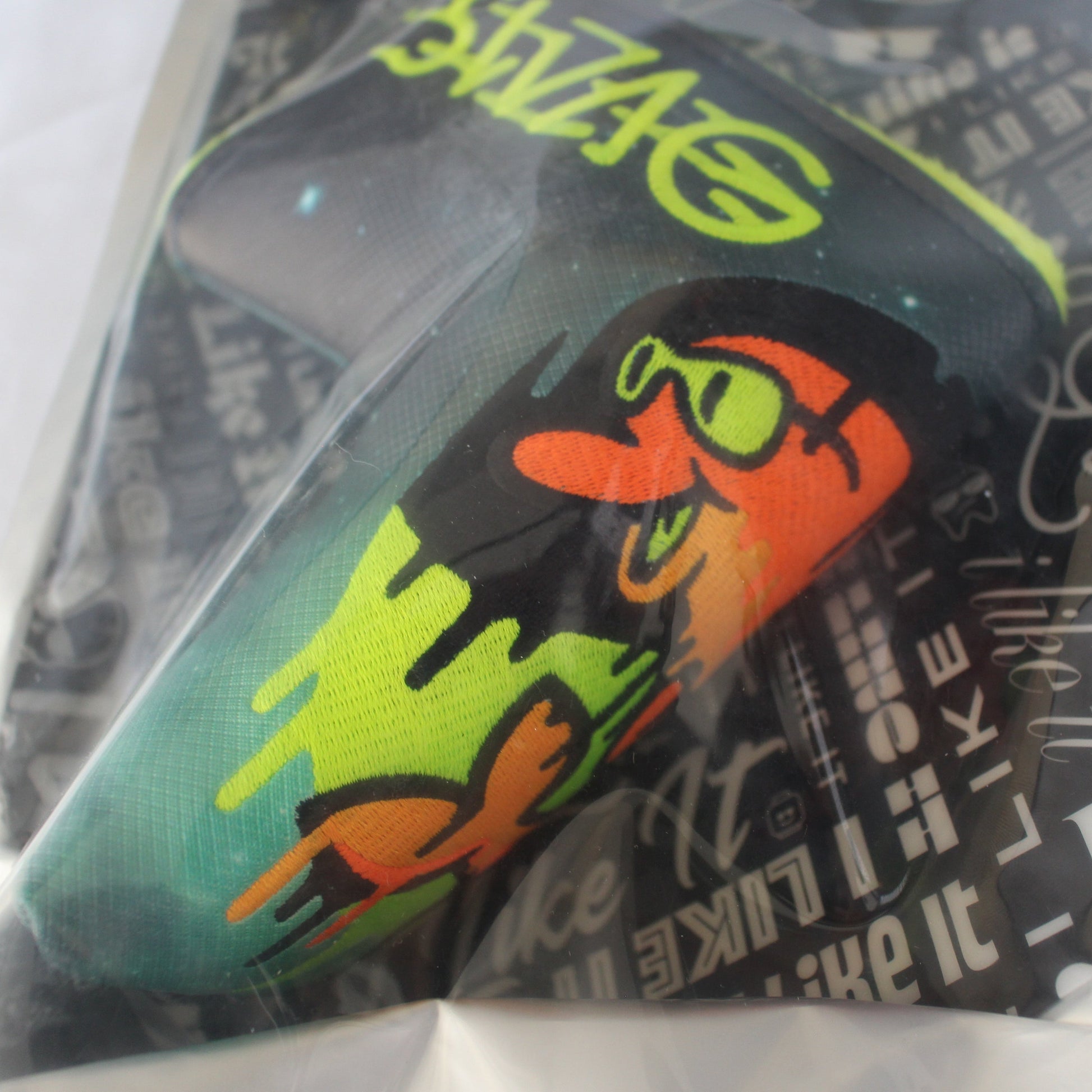 Swag Golf Melting Night Sky Flipper Neon Blade Putter Headcover *opened, no bag*