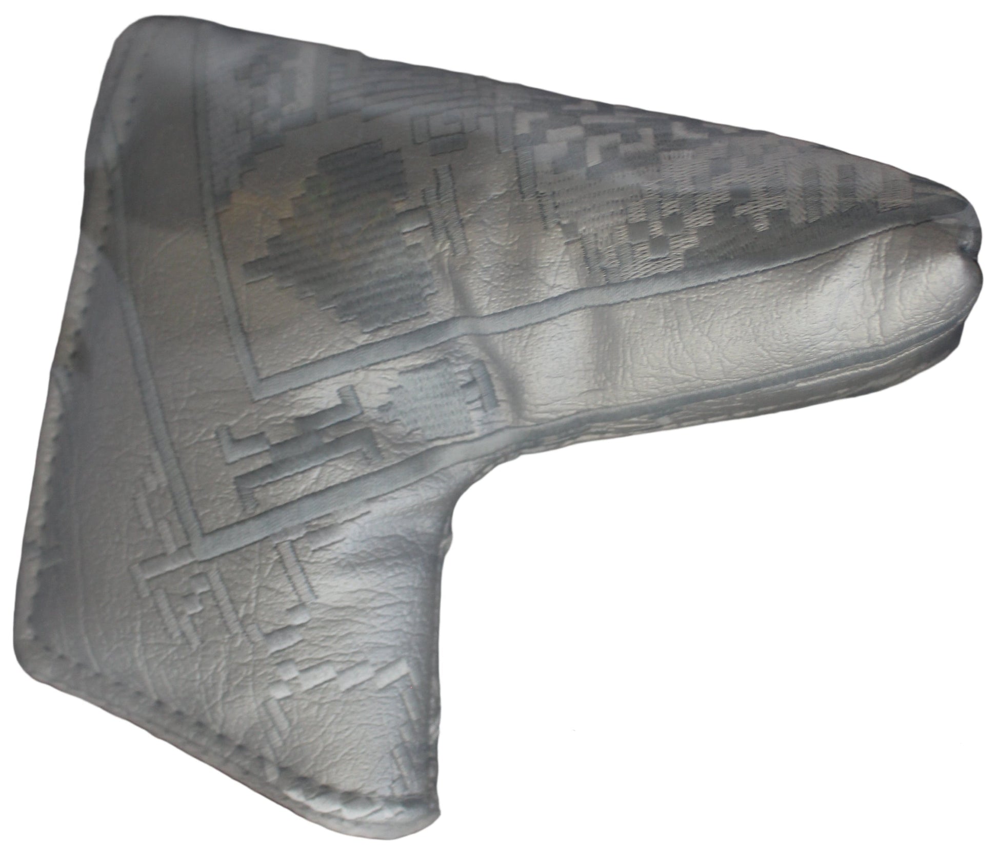 Swag Golf Collectors Club Silver Pixel King Blade Putter Headcover