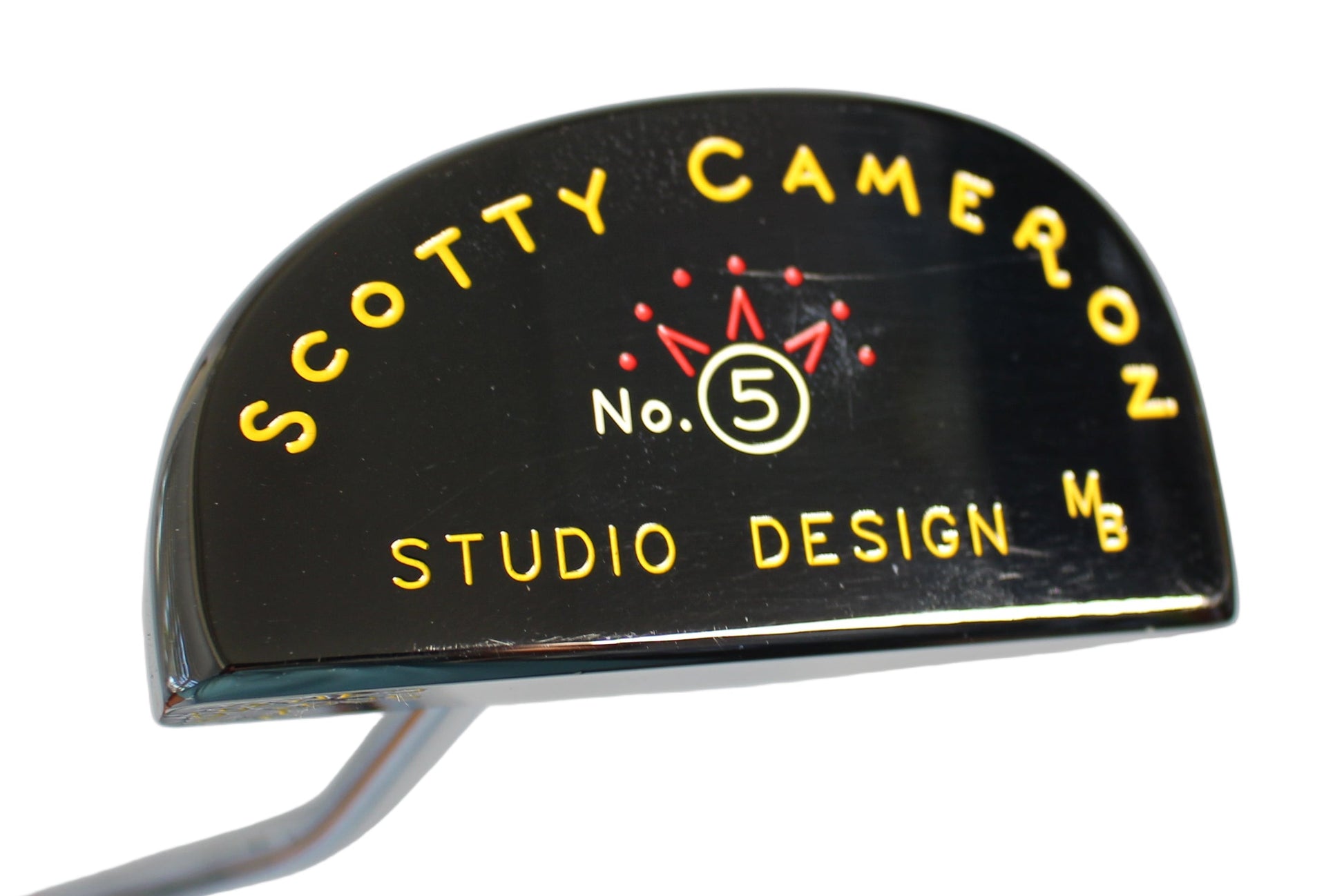 Pre-Owned Scotty Cameron - No. 5 Studio Design Putter with Yellow S.C. (Mint)