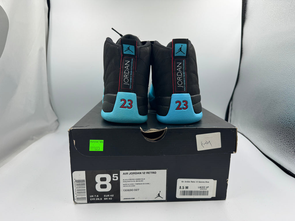 PRE OWNED Air Jordan Retro 12 Gamma Blue Conditional
