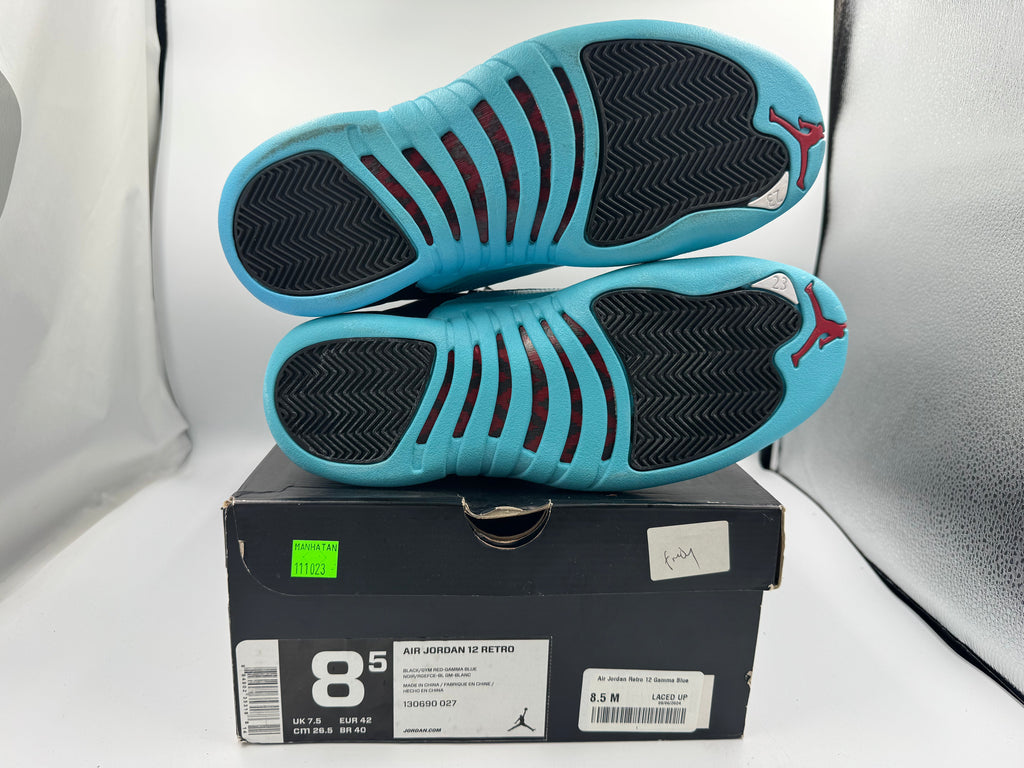 PRE OWNED Air Jordan Retro 12 Gamma Blue Conditional