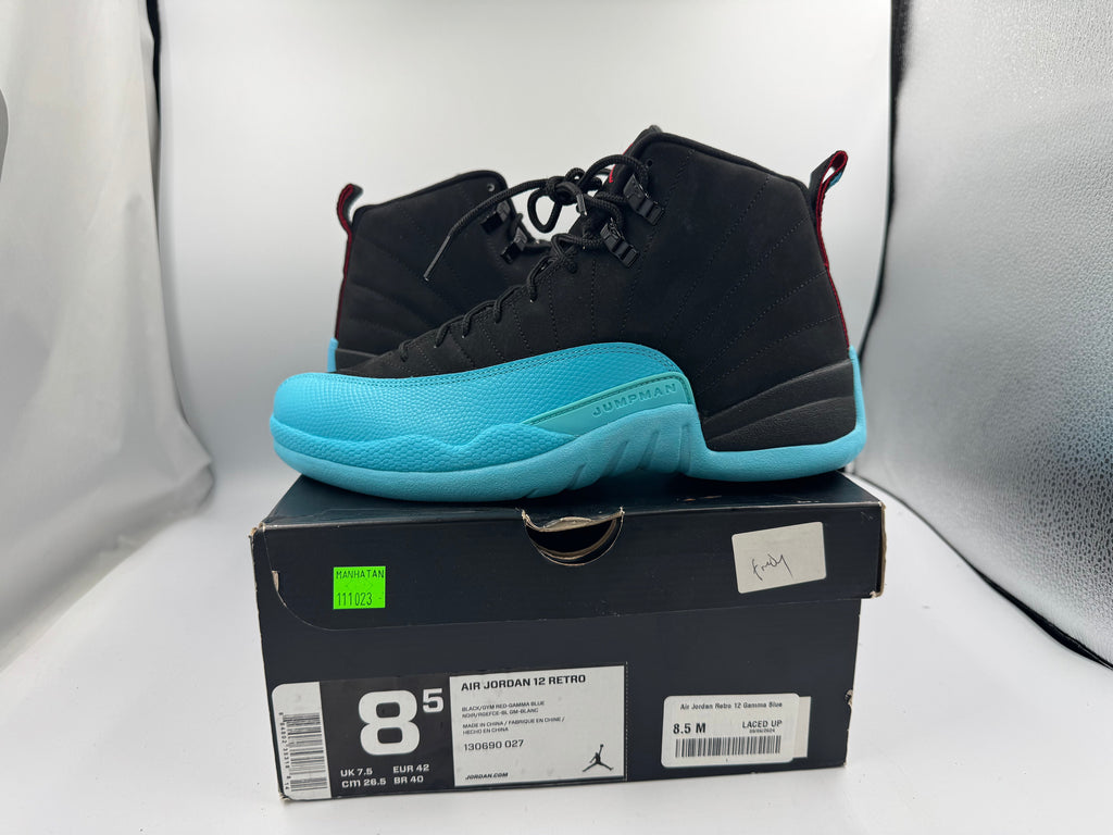 PRE OWNED Air Jordan Retro 12 Gamma Blue Conditional