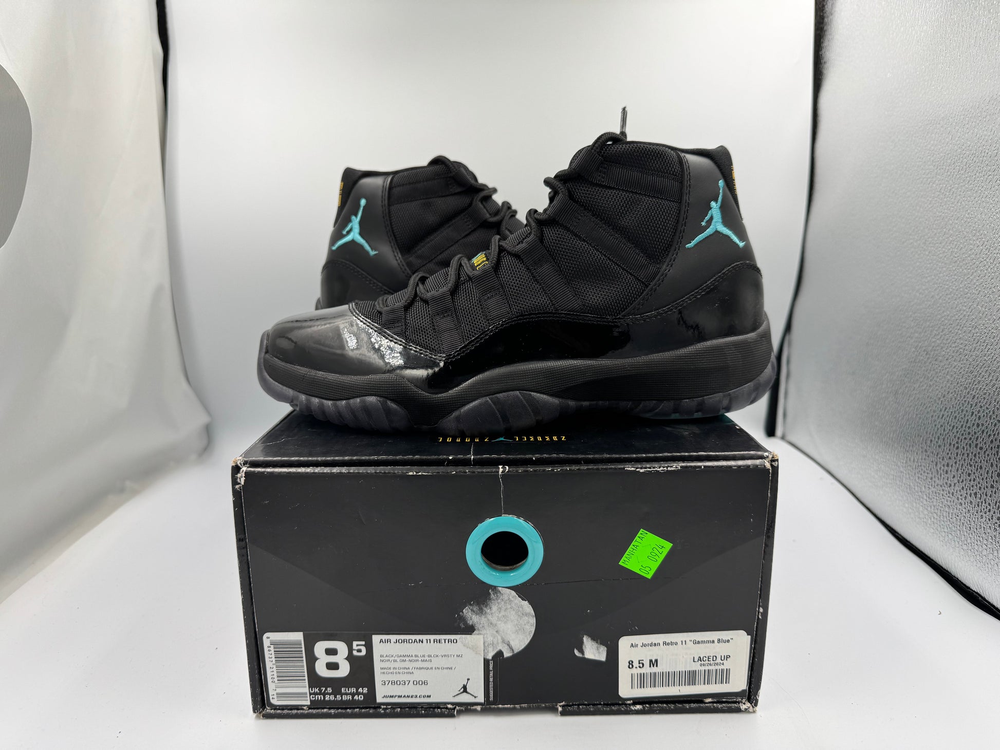 PRE OWNED Air Jordan Retro 11 "Gamma Blue" Conditional