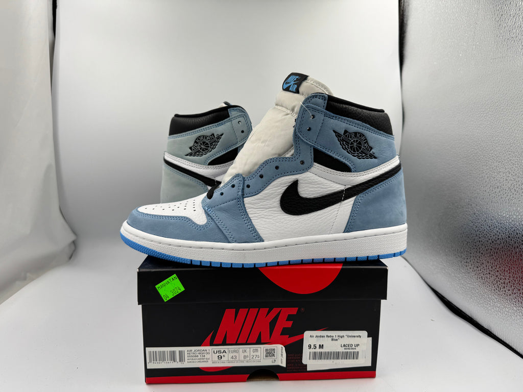 PRE OWNED Air Jordan Retro 1 High "University Blue" Conditional