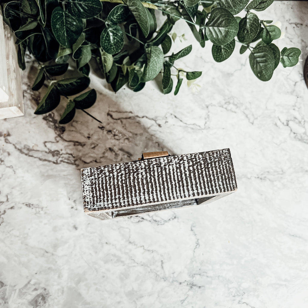 Jim Valvano Quote Framed Wooden Sign 5 Inch Greatest Gift My Father Believed In Me Wall Decor